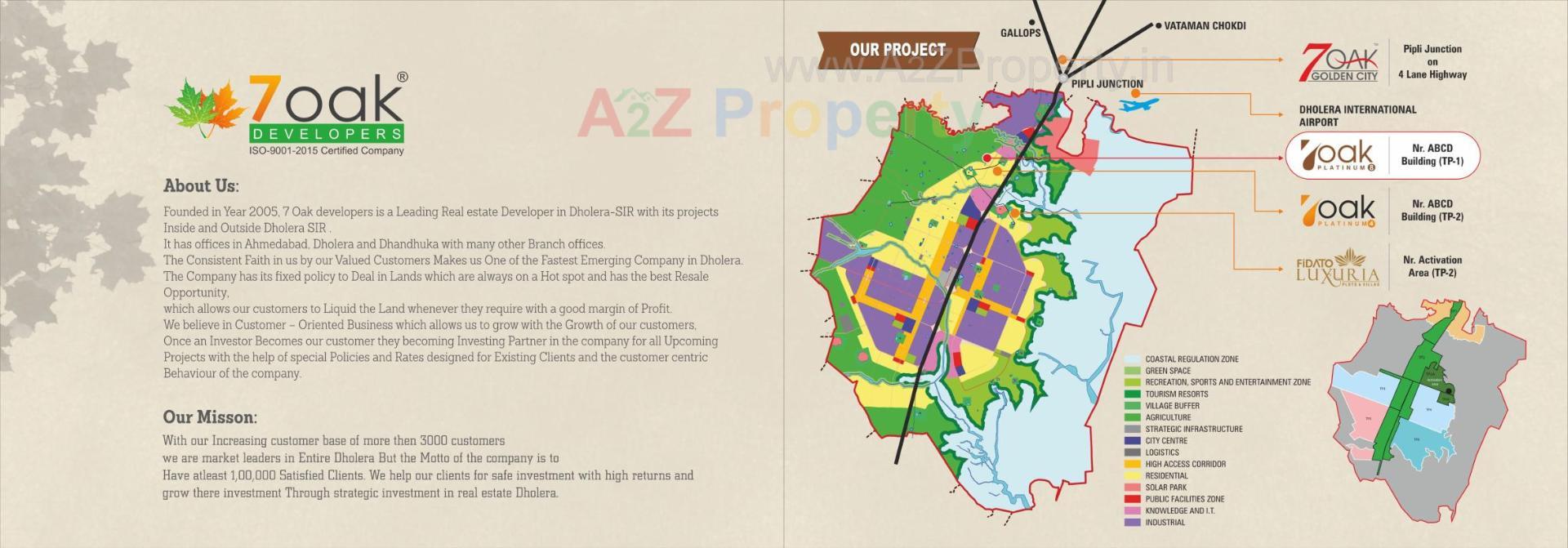  of real estate project Platinum located at Kadipur, Ahmedabad, Gujarat