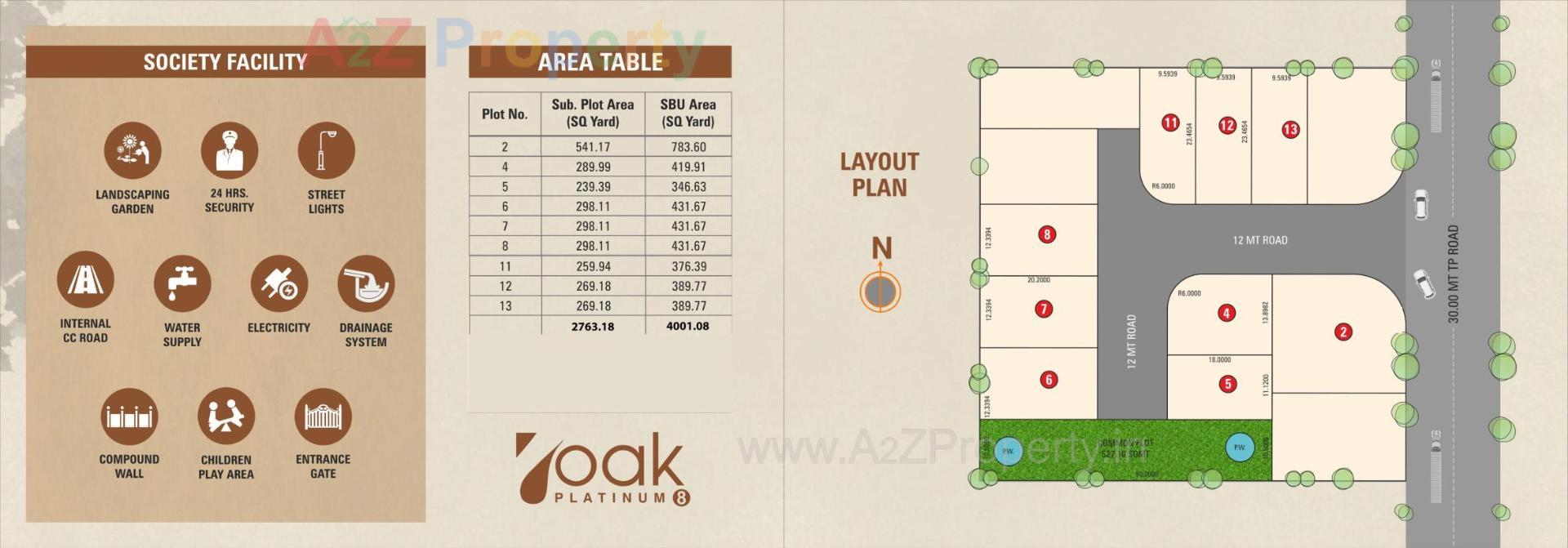  of real estate project Platinum located at Kadipur, Ahmedabad, Gujarat