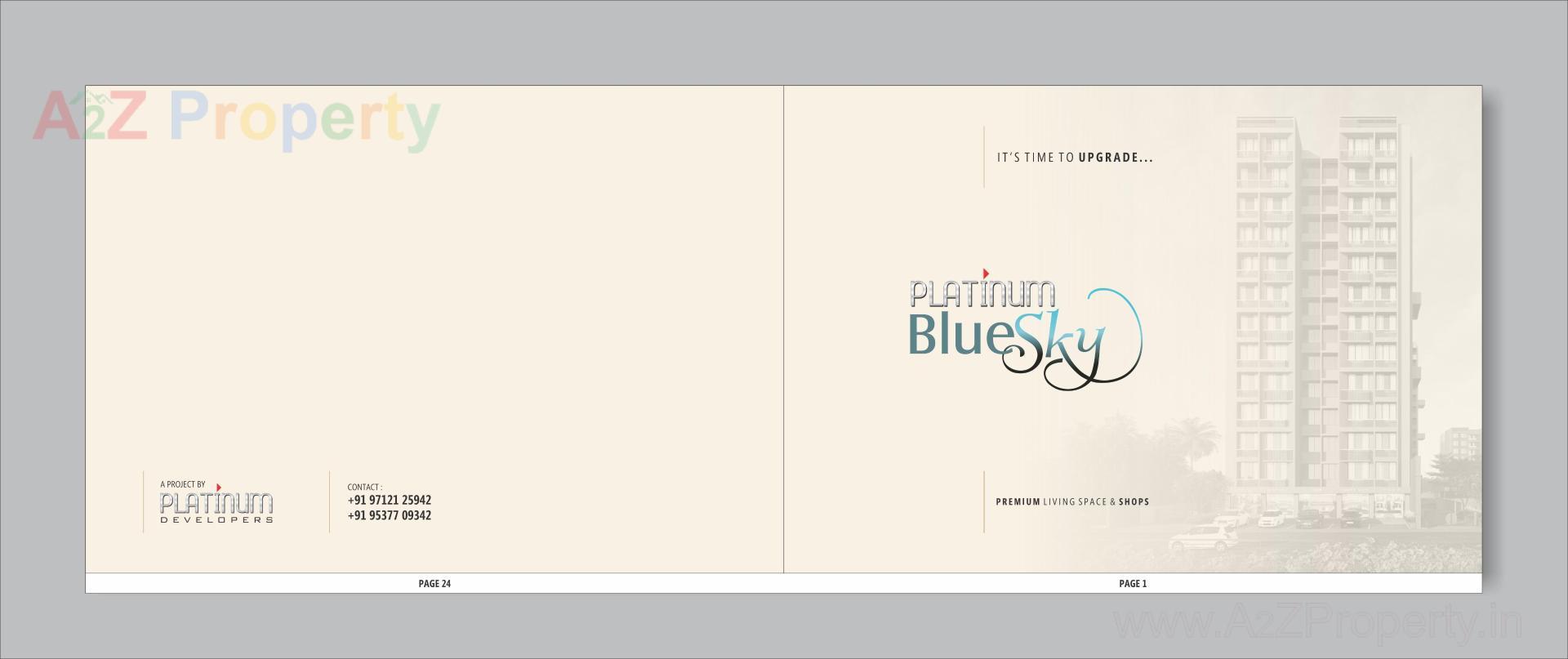  of real estate project Platinum Blue Sky located at Laxmipura, Ahmedabad, Gujarat