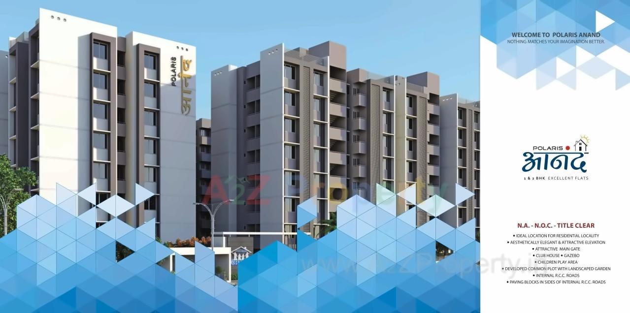 3D Elevation of real estate project Polaris Anand located at Nikol, Ahmedabad, Gujarat