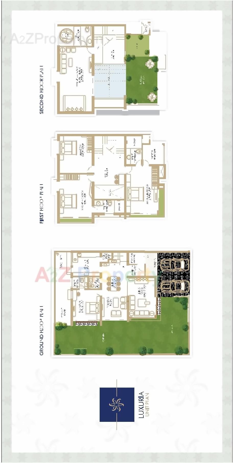 Layout of real estate project Poonam Pride located at Shela, Ahmedabad, Gujarat