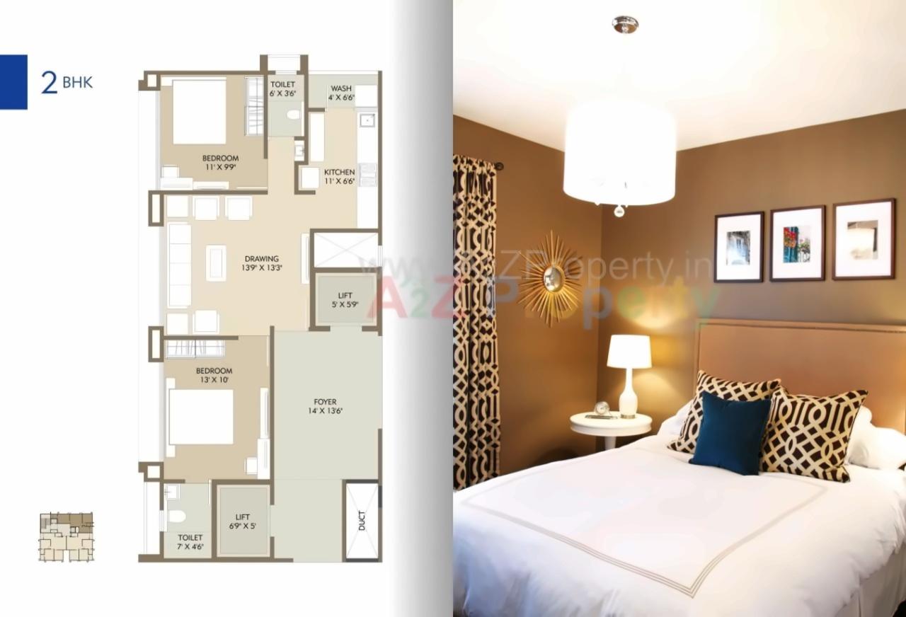 Layout of real estate project Prabhuvan Ii located at Paldi, Ahmedabad, Gujarat