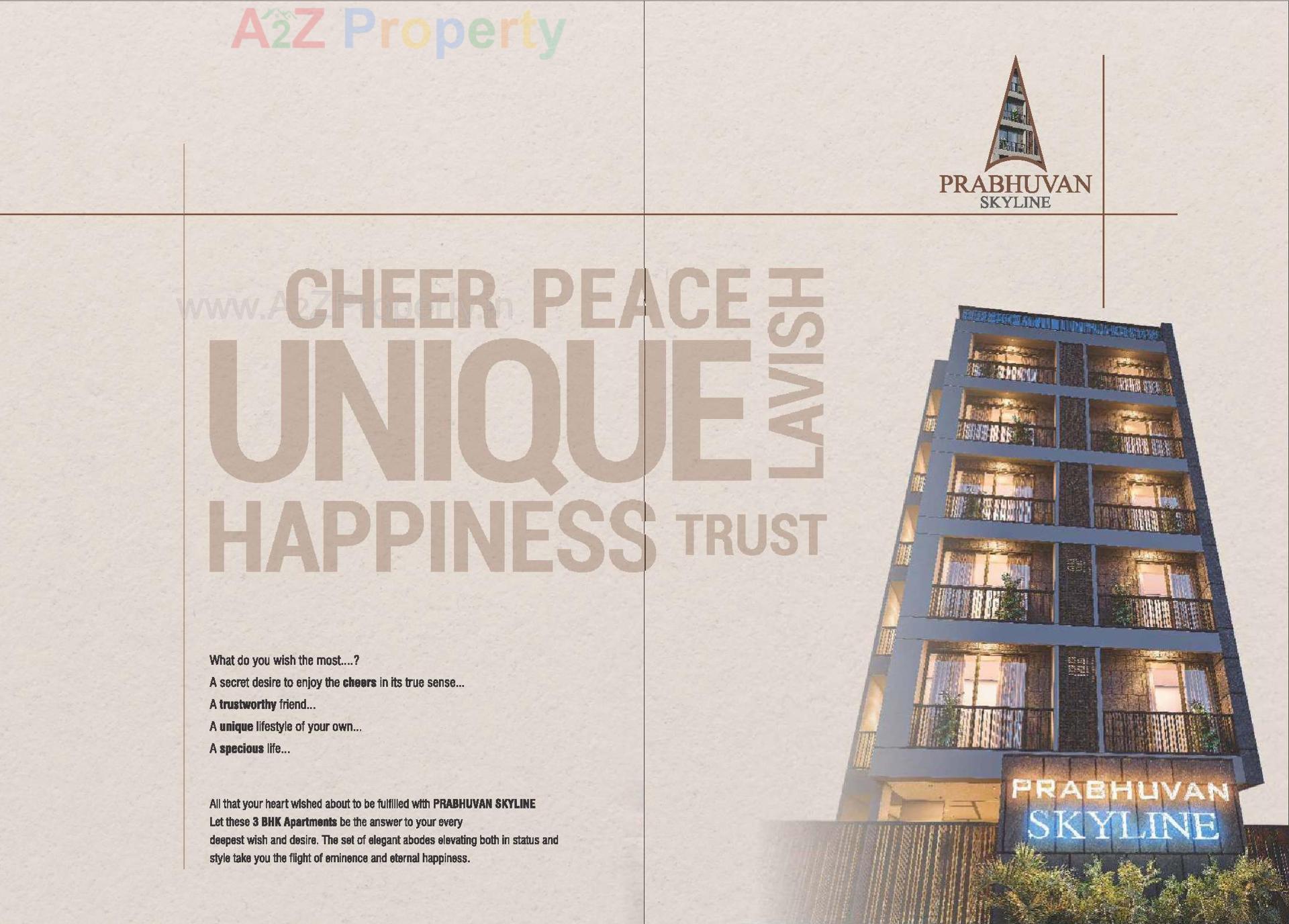 of real estate project Prabhuvan Skyline located at Paldi, Ahmedabad, Gujarat