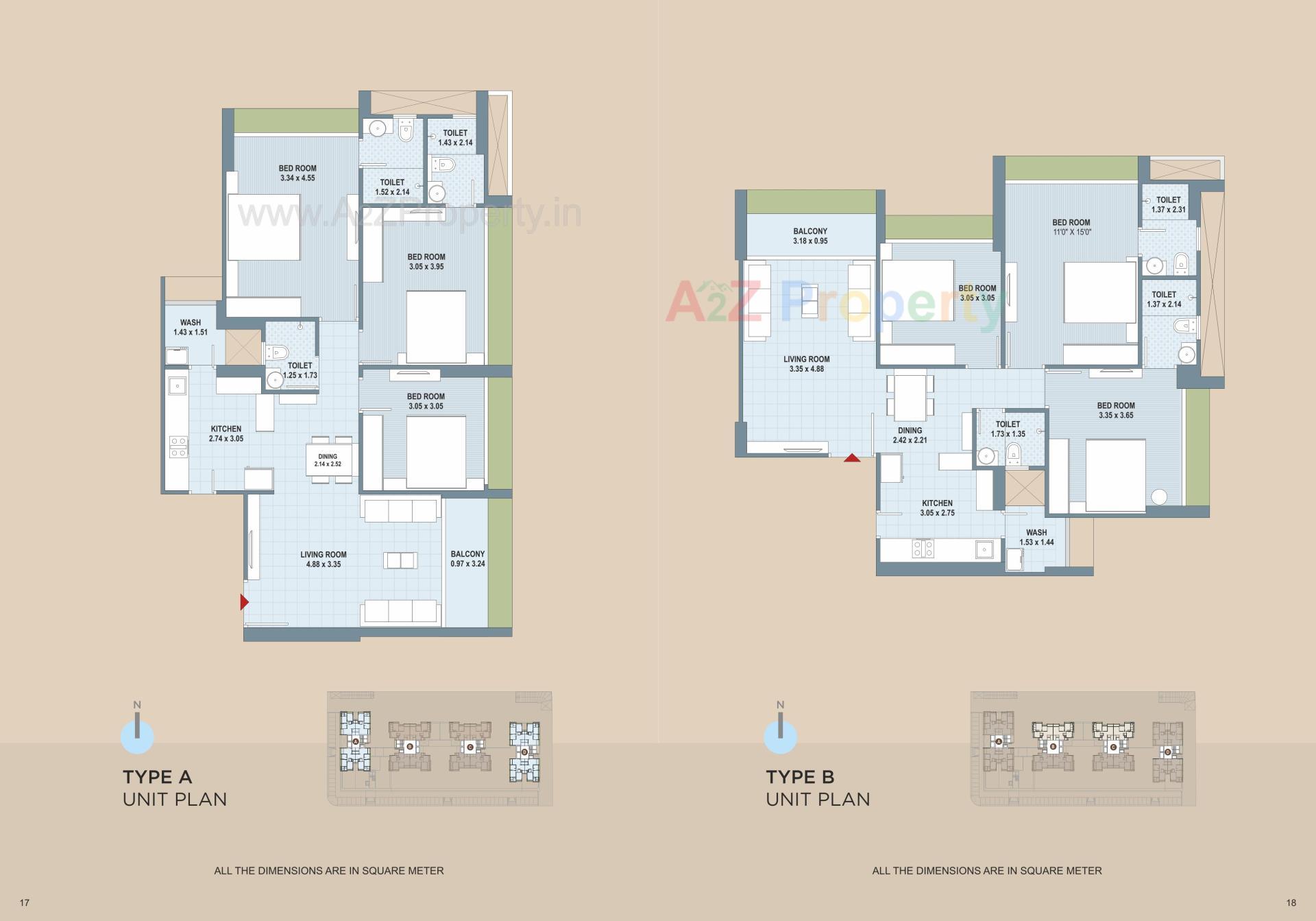 Layout of real estate project Praharsh Bluebell located at Ghuma, Ahmedabad, Gujarat