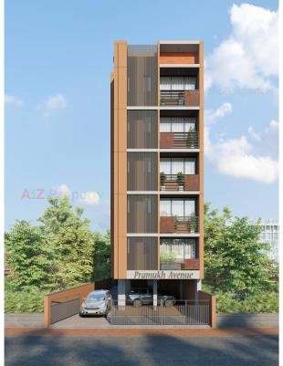Elevation of real estate project Pramukh Avenue located at Maninagar, Ahmedabad, Gujarat