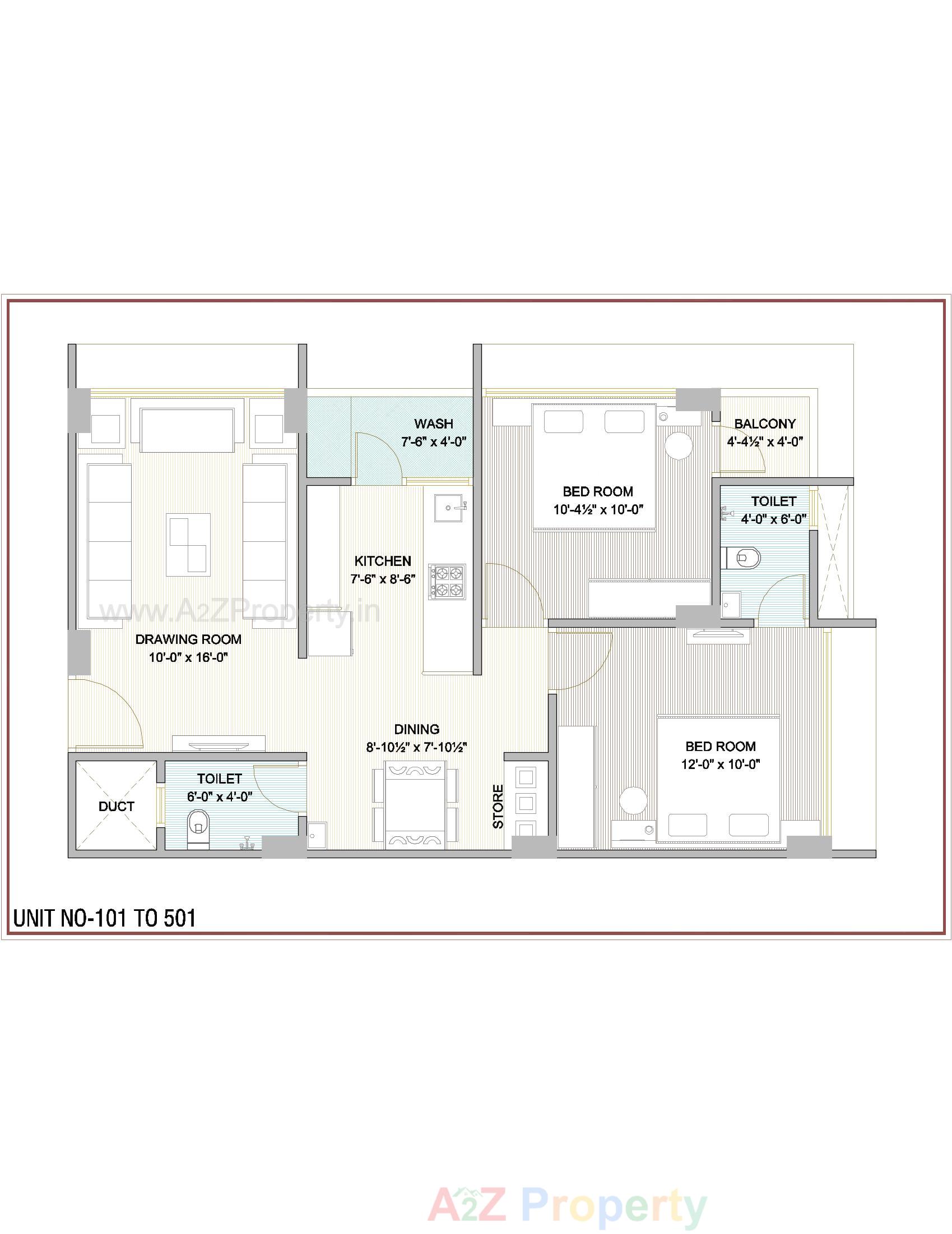 Layout of real estate project Pramukh Avenue located at Maninagar, Ahmedabad, Gujarat