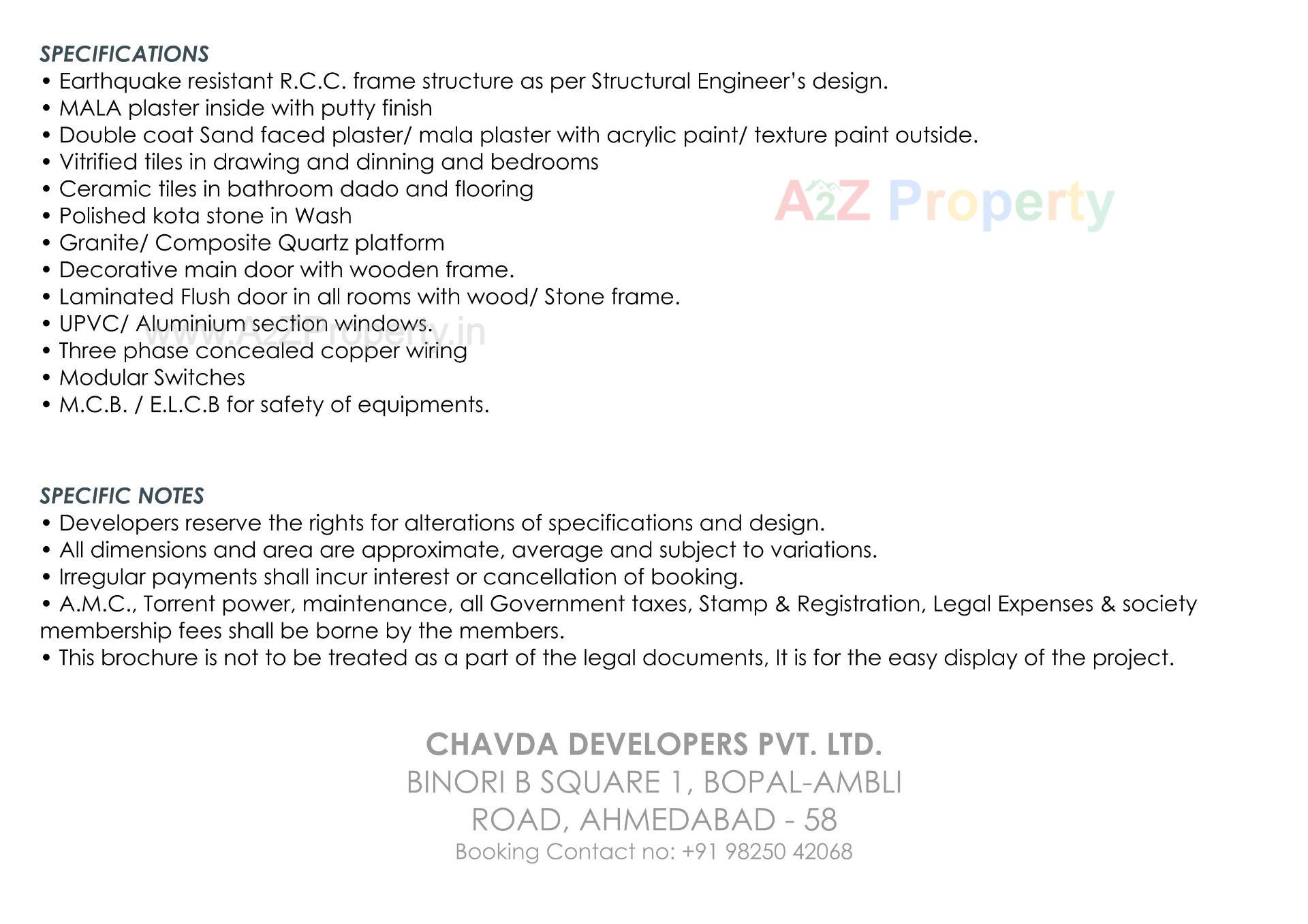  of real estate project Prasthan Appartments located at Memnagar, Ahmedabad, Gujarat