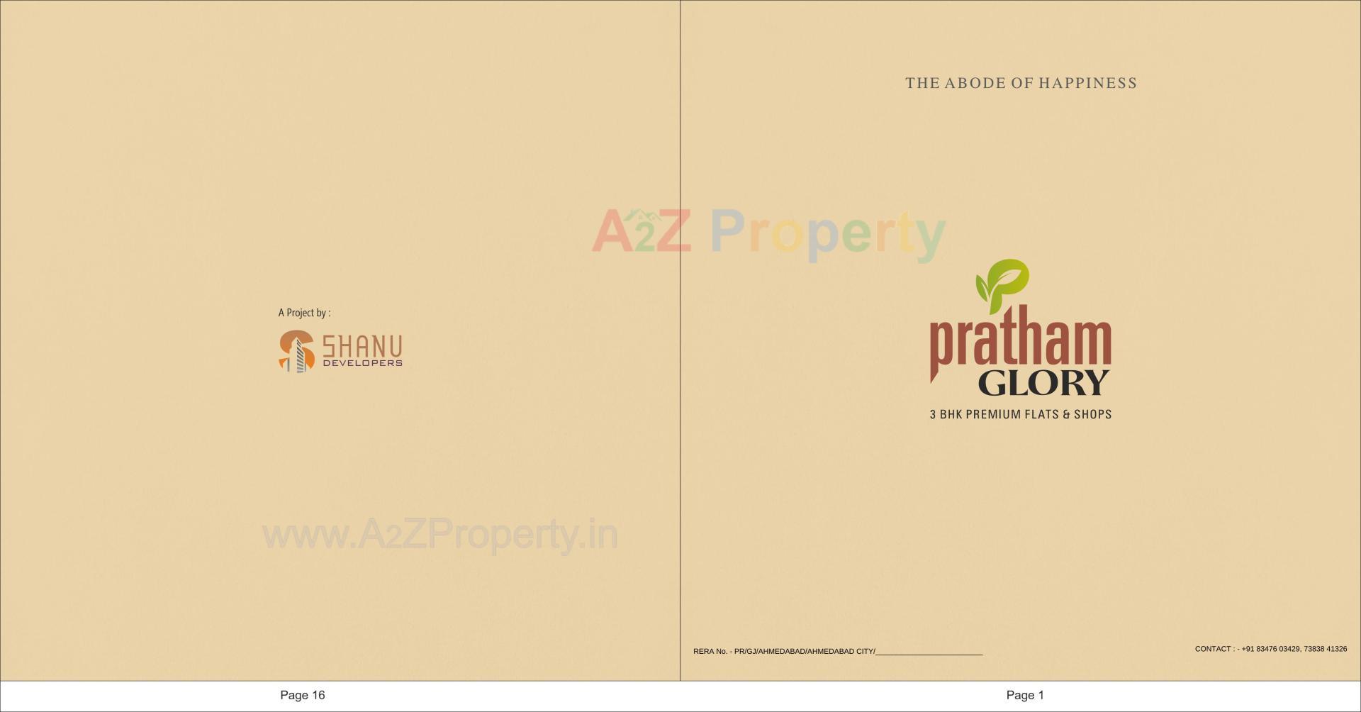  of real estate project Pratham Glory located at Lambha, Ahmedabad, Gujarat