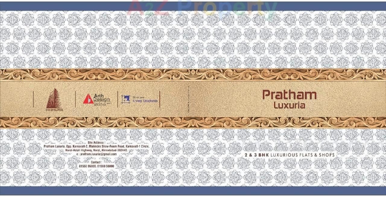  of real estate project Pratham Luxuria located at Vatva, Ahmedabad, Gujarat