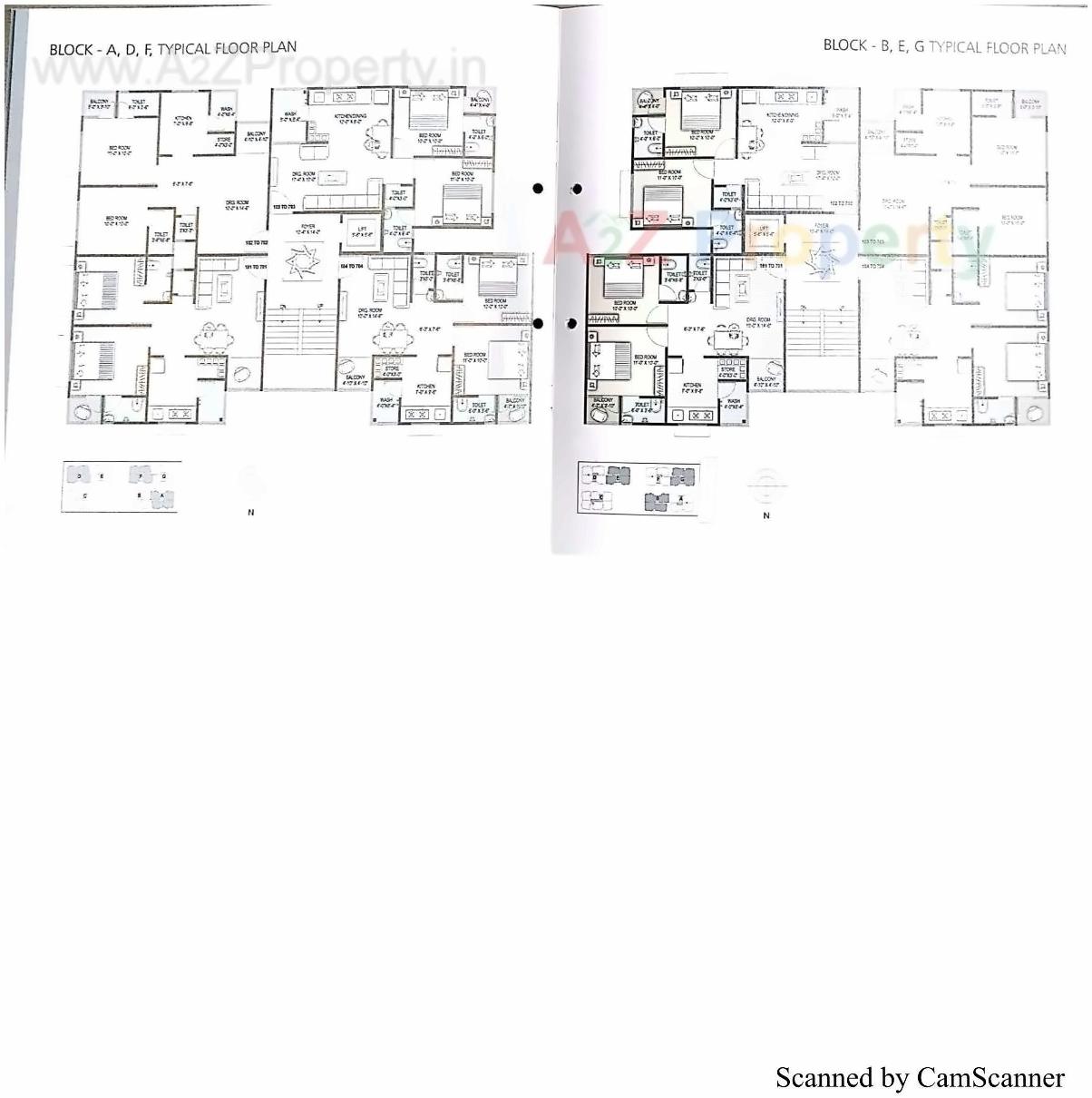 Layout of real estate project Pratham Paradise located at Vatva, Ahmedabad, Gujarat