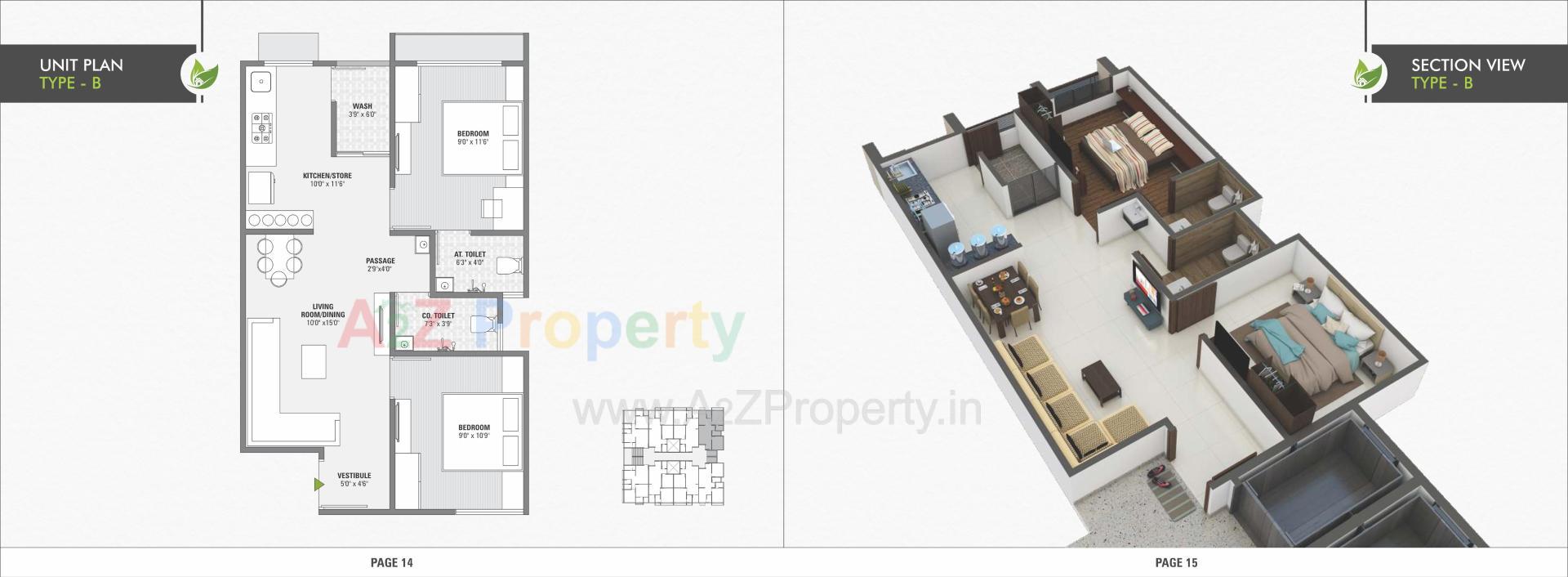 Layout of real estate project Pratham Paradise located at Naroda, Ahmedabad, Gujarat