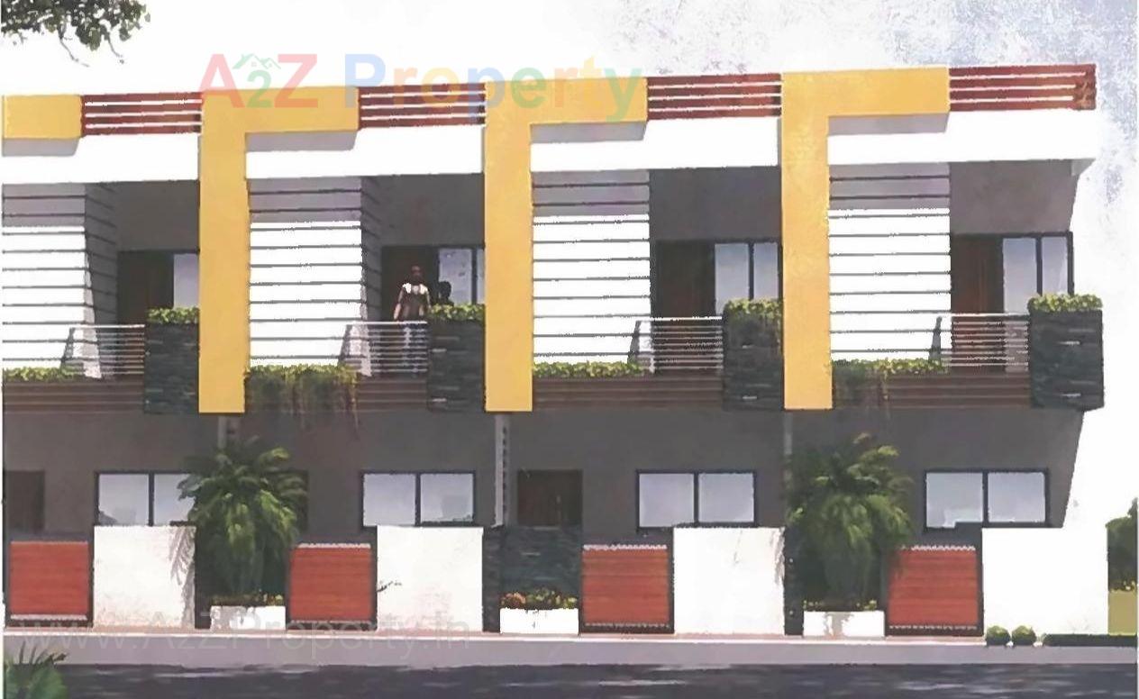 3D Elevation of real estate project Pratham Residency located at Bagefirdosh, Ahmedabad, Gujarat