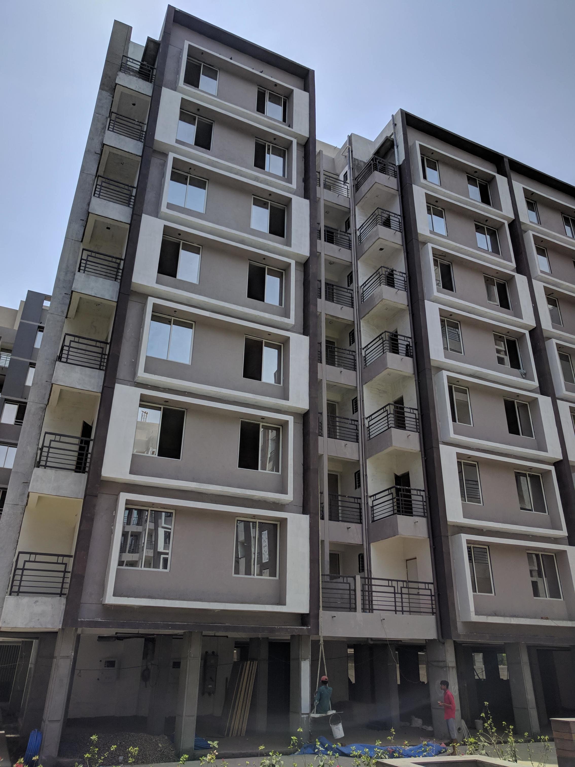 158552_const of real estate project Prathna Pearl located at Gota, Ahmedabad, Gujarat