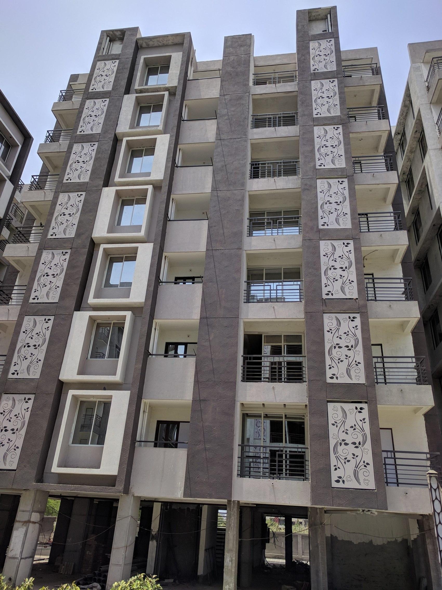 158582_const of real estate project Prathna Pearl located at Gota, Ahmedabad, Gujarat