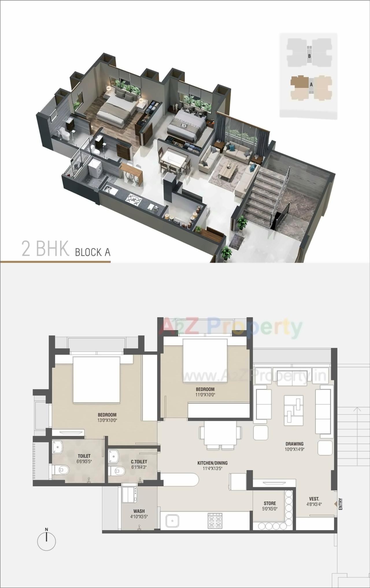 Layout of real estate project Prathna Residency located at Chenpur, Ahmedabad, Gujarat