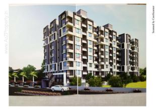Elevation of real estate project Pratishtha Heights located at Hanspura, Ahmedabad, Gujarat