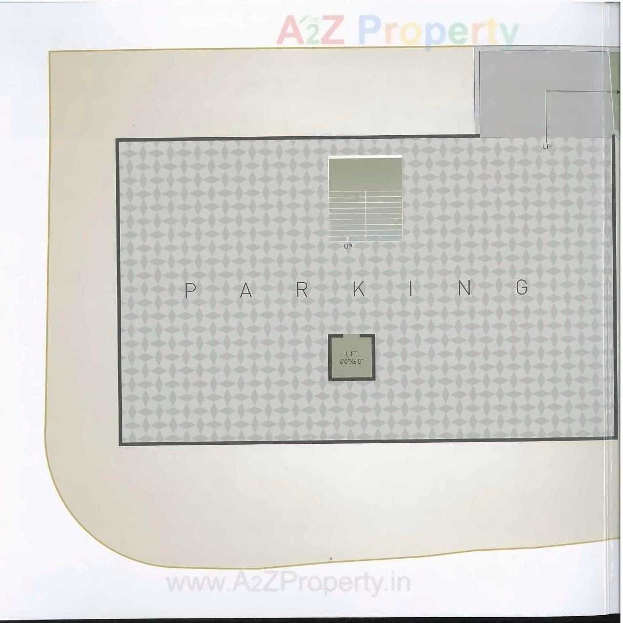 Layout of real estate project Pratistha located at Maninagar, Ahmedabad, Gujarat