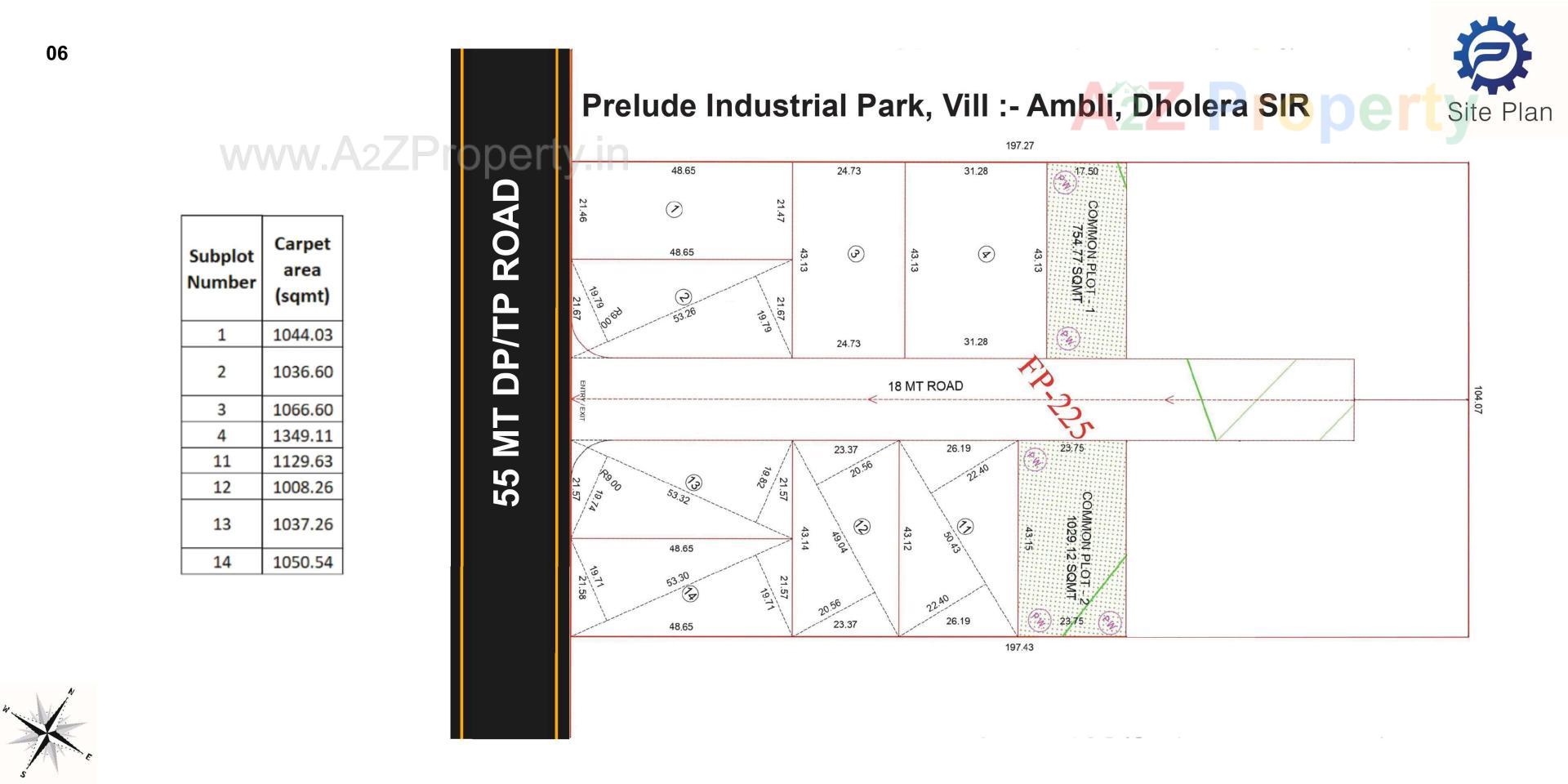  of real estate project Prelude Industrial Park located at Ambli, Ahmedabad, Gujarat