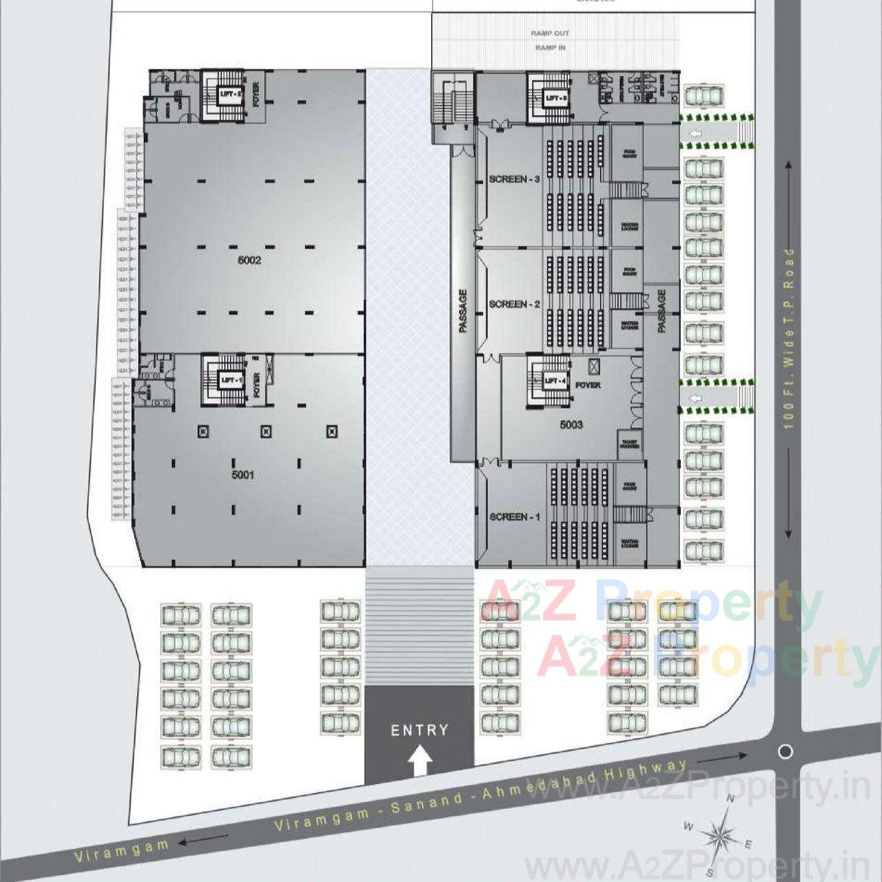 0009 of real estate project Prerna Aartika located at Makarba, Ahmedabad, Gujarat