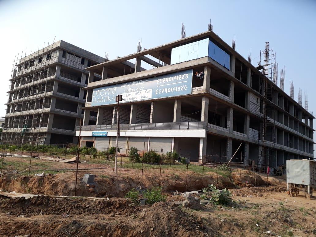 60705_const of real estate project Prerna Aartika located at Makarba, Ahmedabad, Gujarat