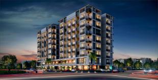 Elevation of real estate project Pride located at Nikol, Ahmedabad, Gujarat
