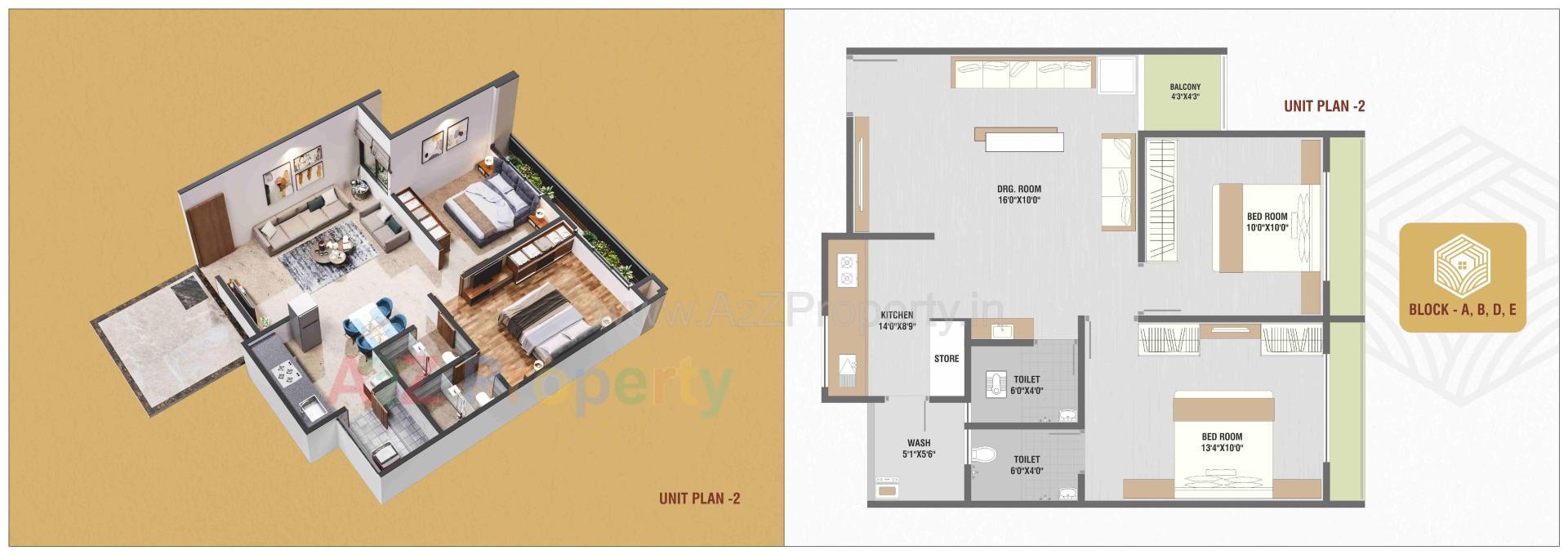 Layout of real estate project Prime Elegance located at Hathijan, Ahmedabad, Gujarat
