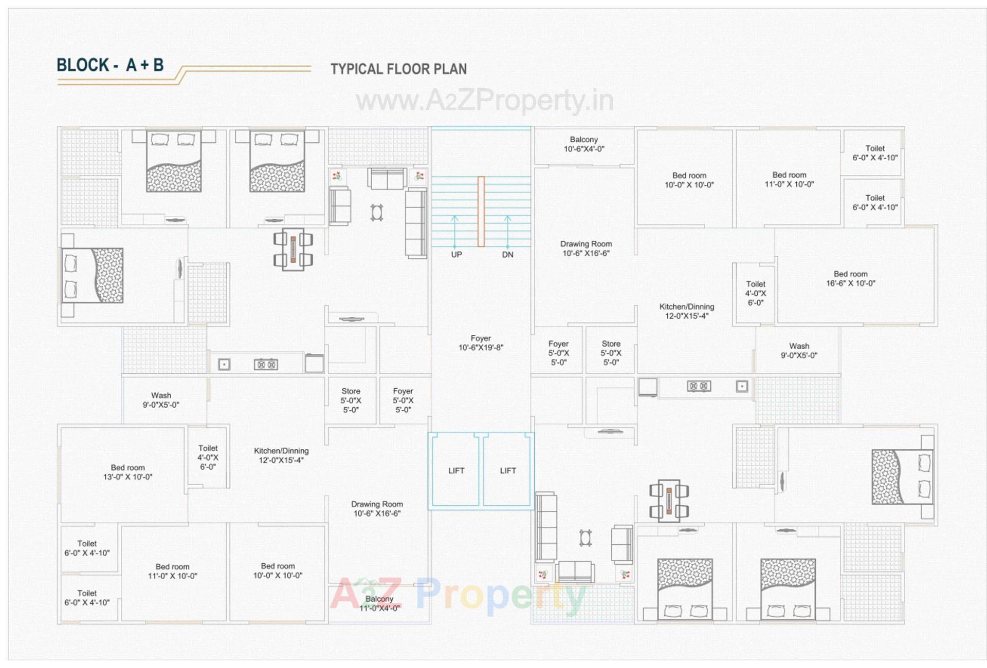 Layout of real estate project Prime Hill located at Ahmedabad, Ahmedabad, Gujarat