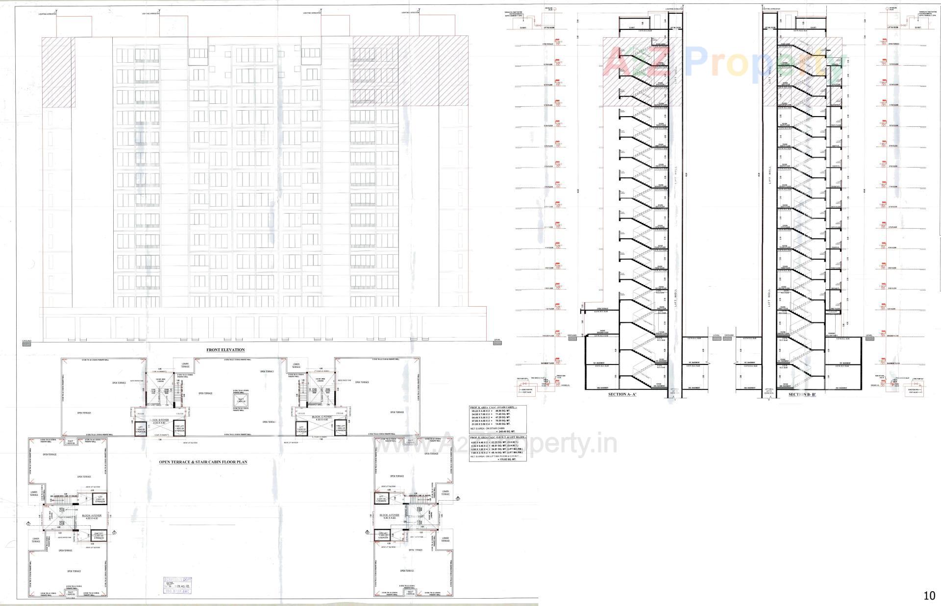 Layout of real estate project Prism located at Chharodi, Ahmedabad, Gujarat