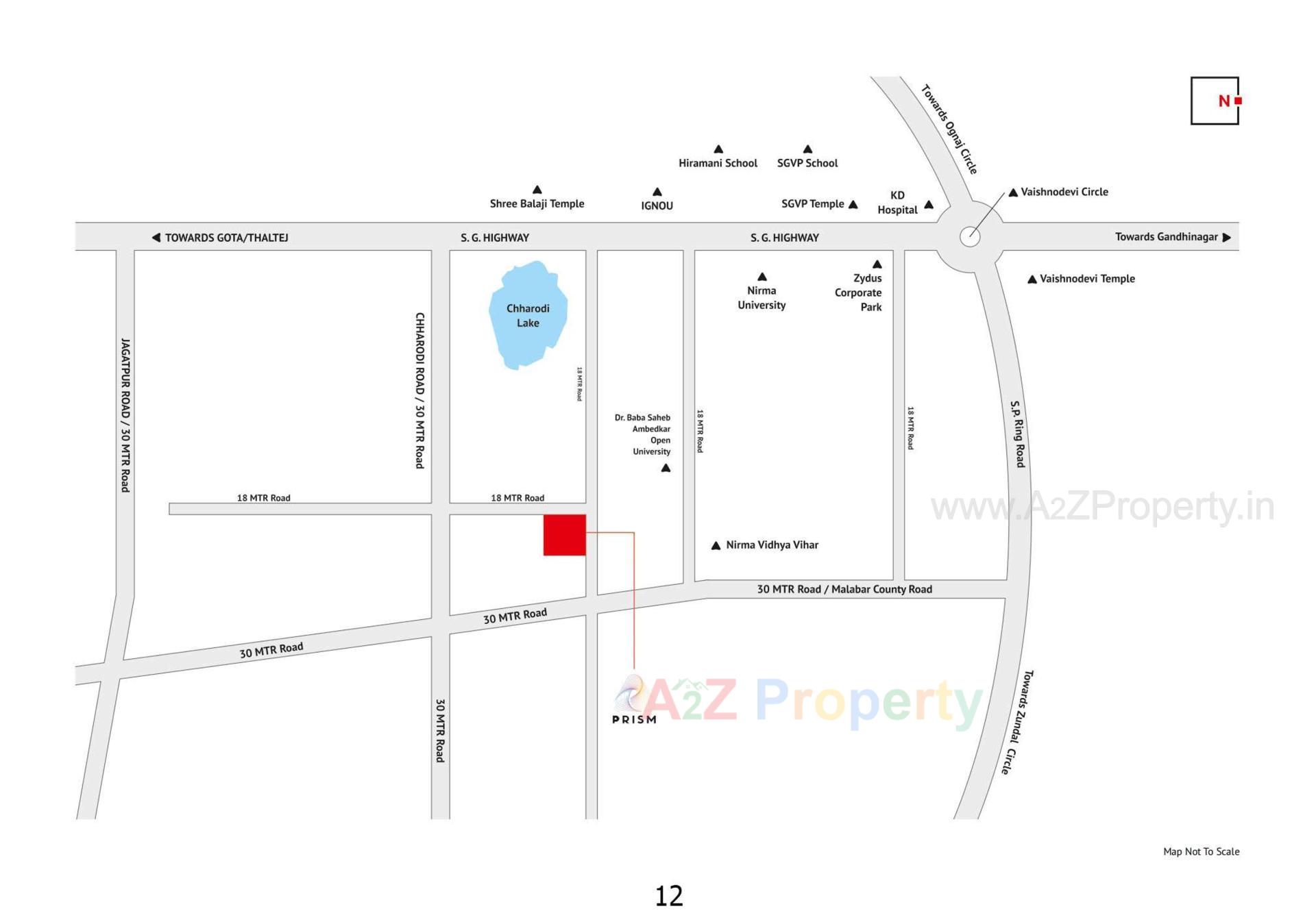  of real estate project Prism located at Chharodi, Ahmedabad, Gujarat