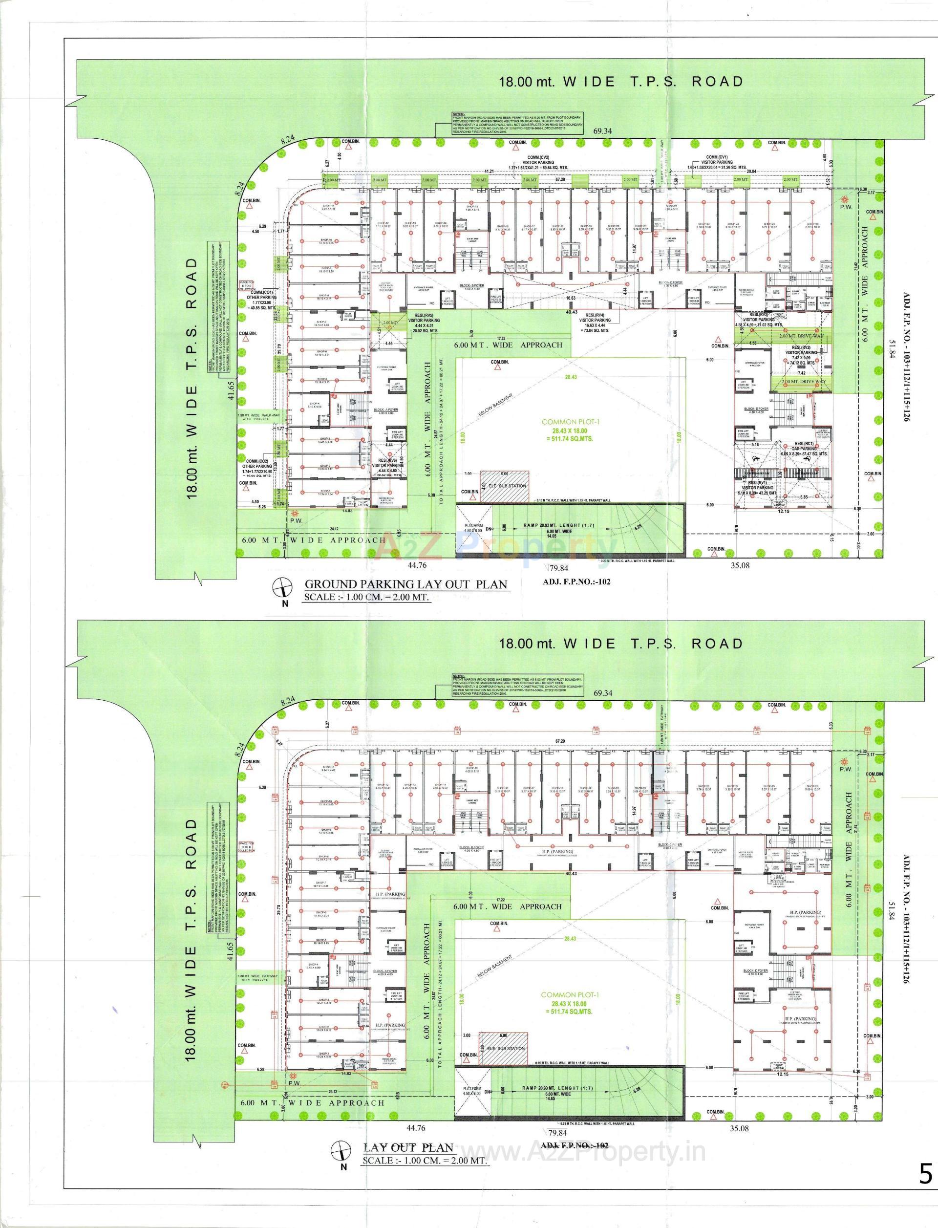 Layout of real estate project Prism located at Chharodi, Ahmedabad, Gujarat