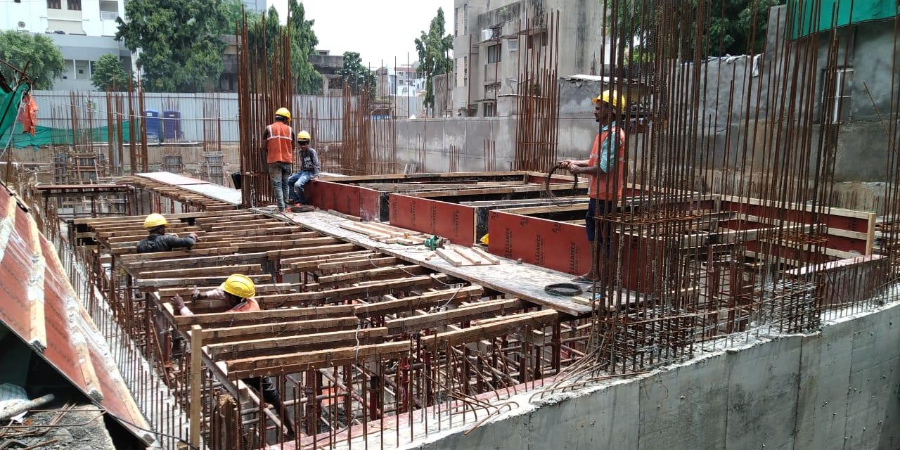 201038_const of real estate project Priviera located at Paldi, Ahmedabad, Gujarat