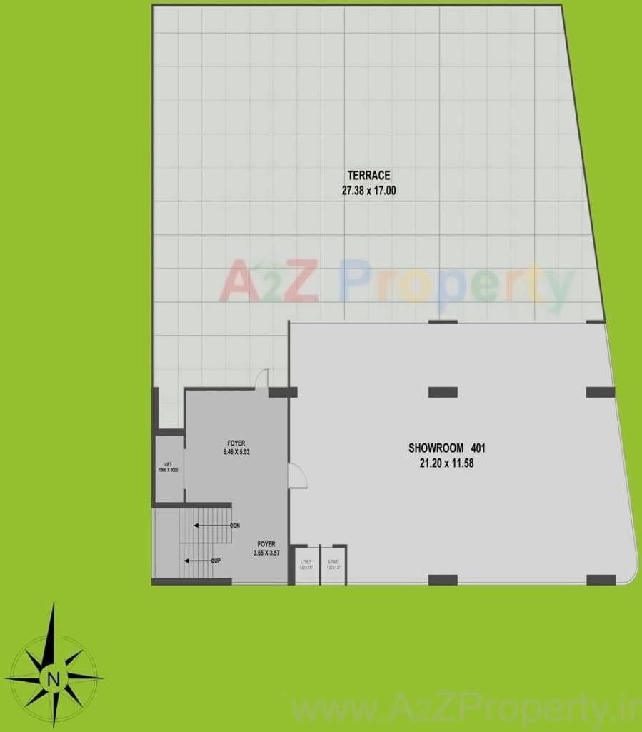Layout of real estate project Prominence By Sangath Ipl located at Zundal, Ahmedabad, Gujarat