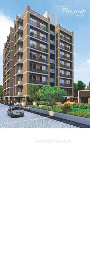 Elevation of real estate project Pushkar Elegance located at Isanpur, Ahmedabad, Gujarat
