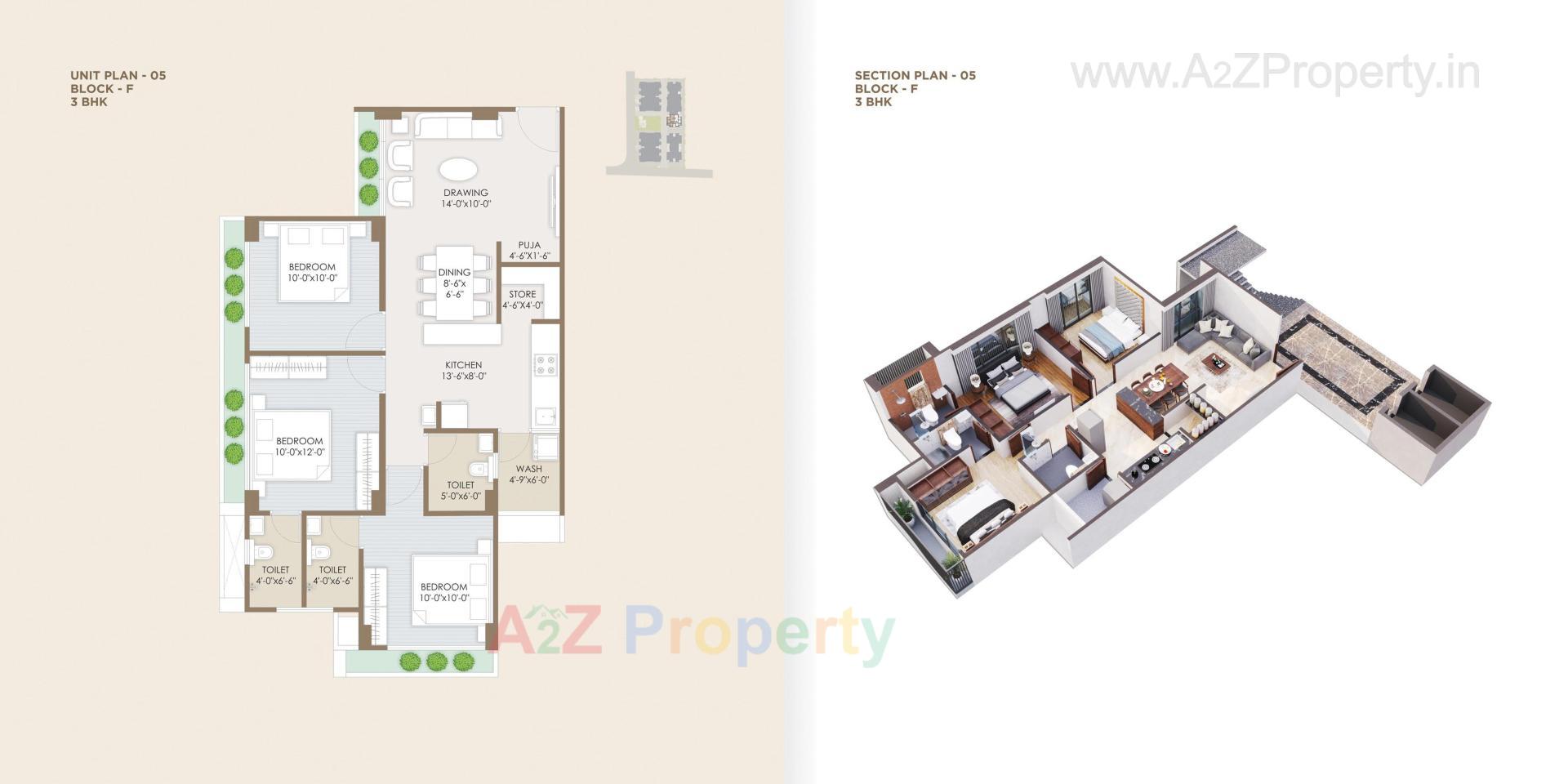 Layout of real estate project Pushkar Gold located at Vatva, Ahmedabad, Gujarat