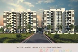 Elevation of real estate project Pushkar Heights located at Nikol, Ahmedabad, Gujarat