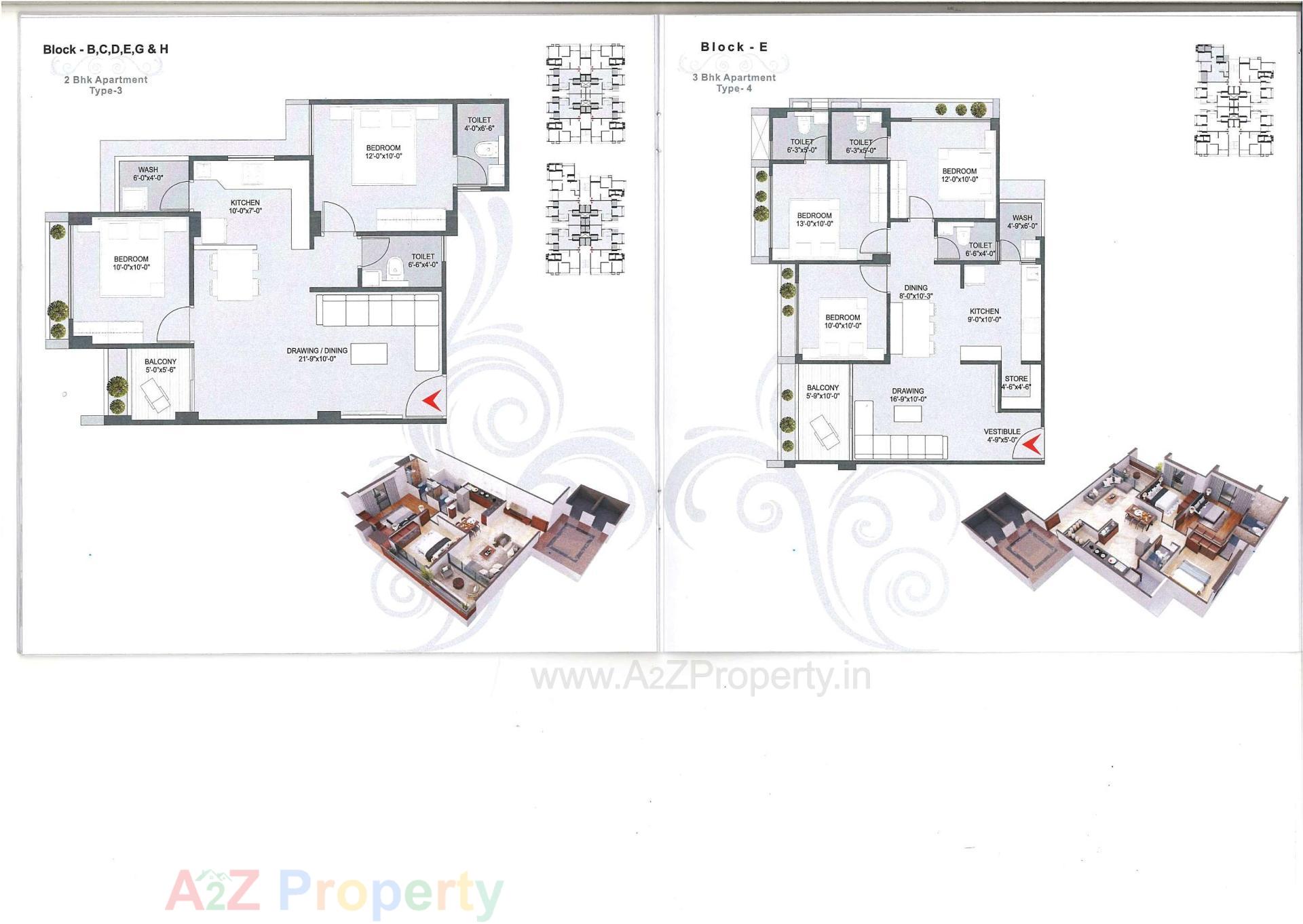 Layout of real estate project Pushkar Hill located at Hathijan, Ahmedabad, Gujarat