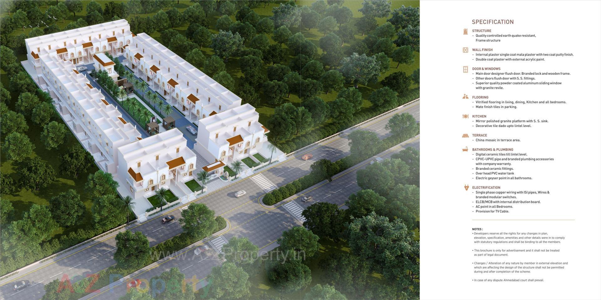  of real estate project Pushkar Lotus located at Singarva, Ahmedabad, Gujarat