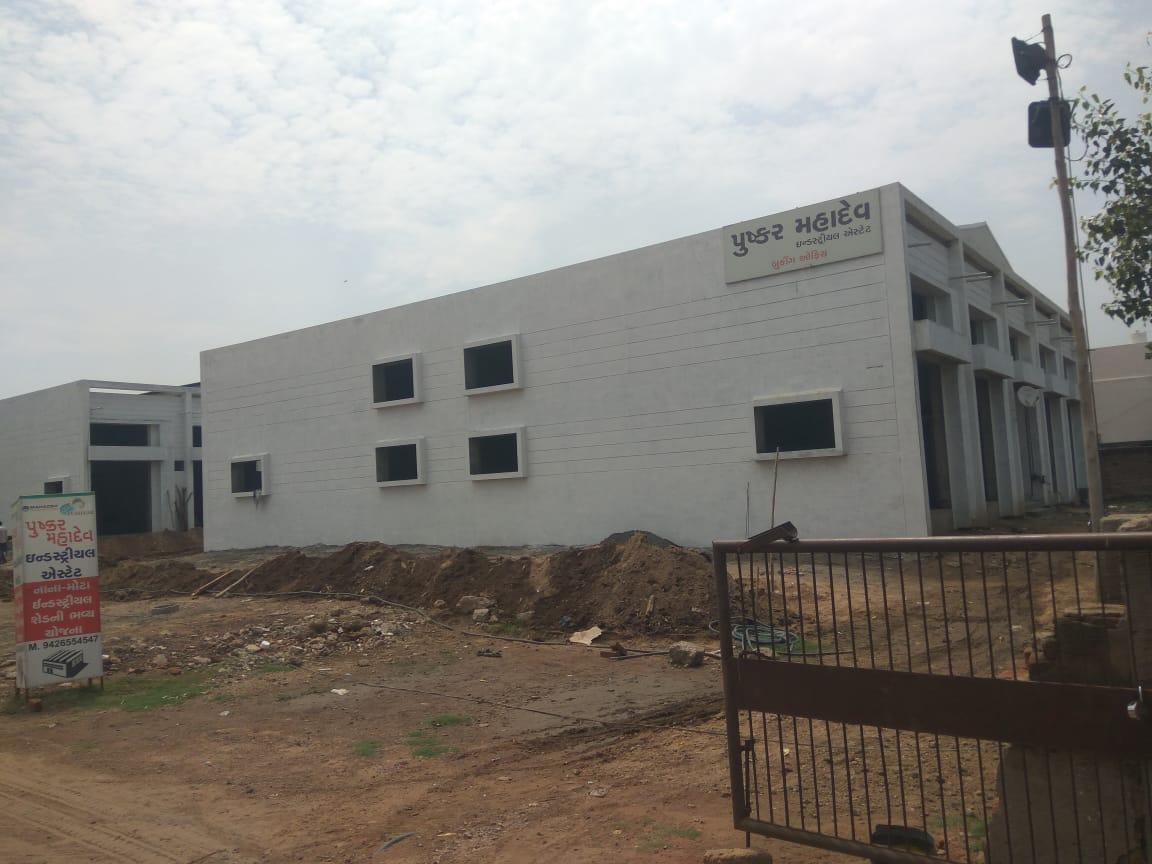 172438_const of real estate project Pushkar Mahadev Industrial Estate located at Vatva, Ahmedabad, Gujarat
