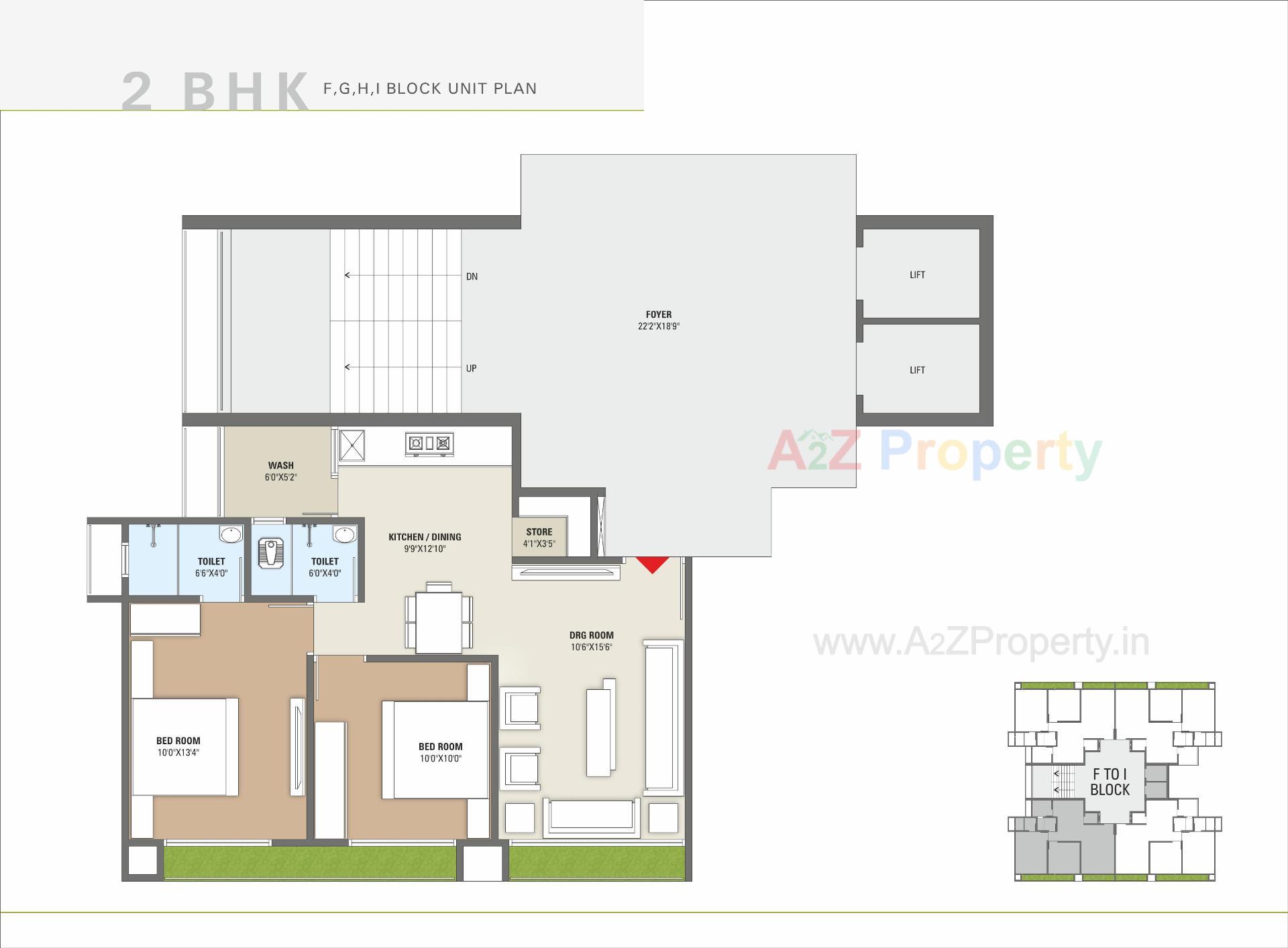 Layout of real estate project Pushkar Residency located at Hanspura, Ahmedabad, Gujarat