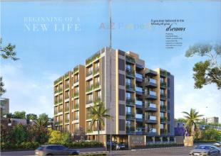 Elevation of real estate project Pushkar Status located at Isanpur, Ahmedabad, Gujarat