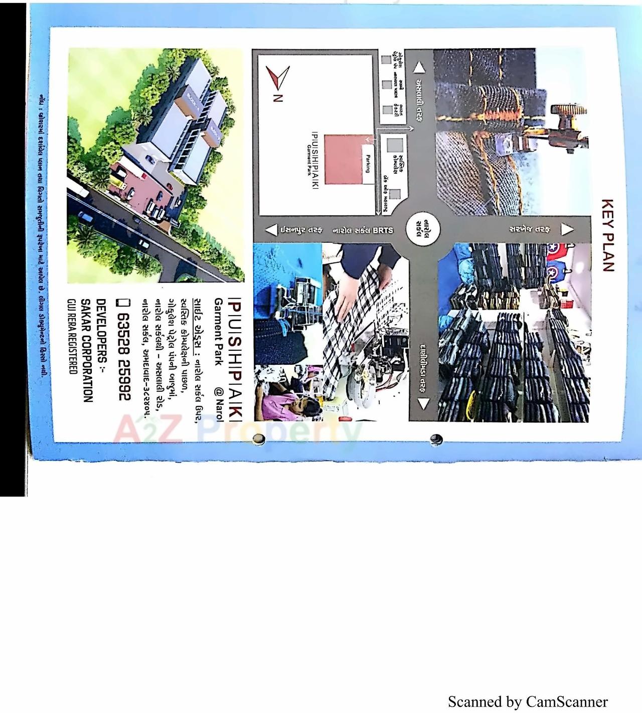  of real estate project Pushpak Garment Park located at Isanpur, Ahmedabad, Gujarat