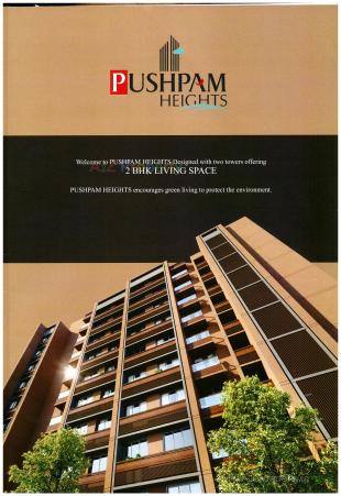 Elevation of real estate project Pushpam Heights located at Hanspura, Ahmedabad, Gujarat