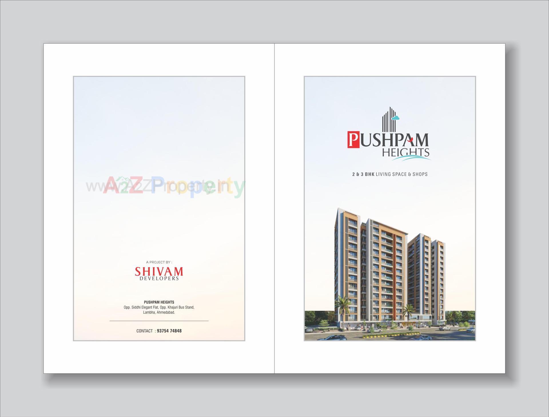  of real estate project Pushpam Heights located at Laxmipura, Ahmedabad, Gujarat