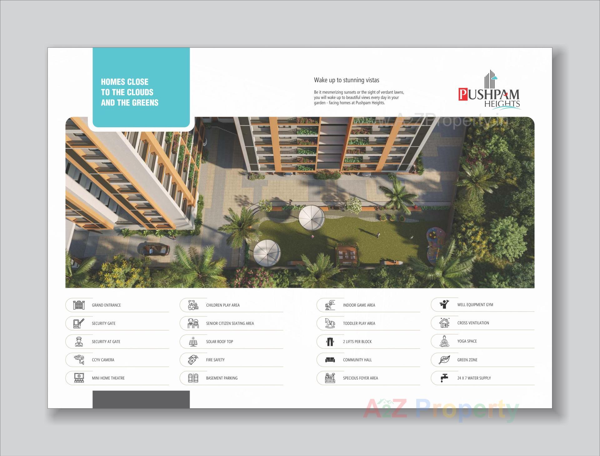  of real estate project Pushpam Heights located at Laxmipura, Ahmedabad, Gujarat