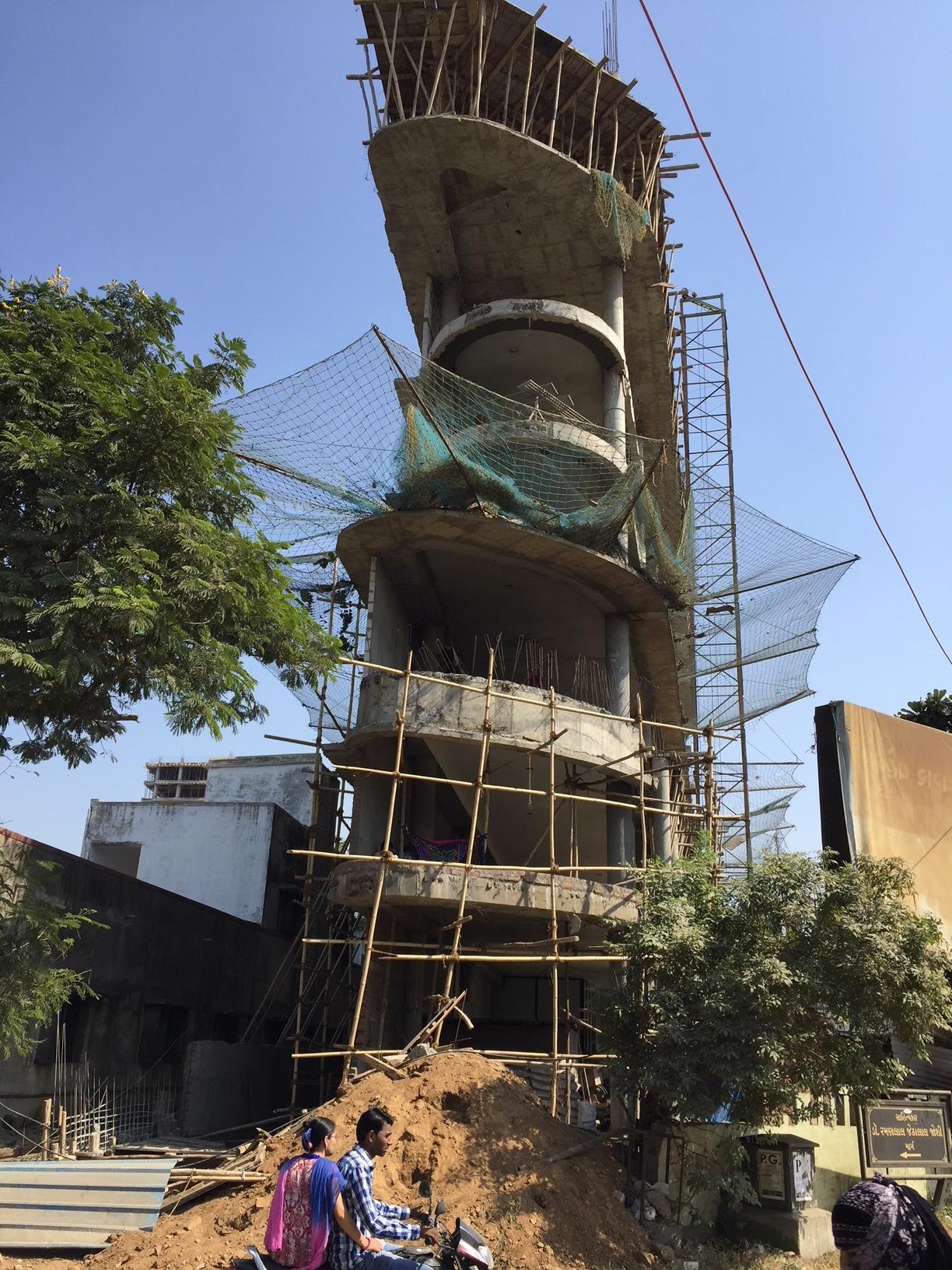 69182_const of real estate project Pushti Crossroads located at Memnagar, Ahmedabad, Gujarat