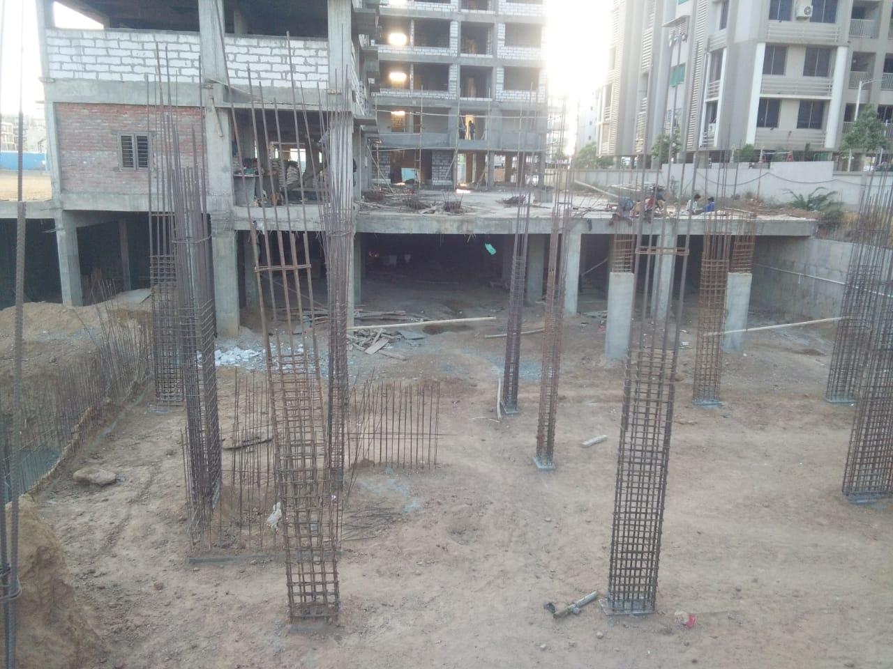 161963_const of real estate project Raajpearl Royal located at Chandkheda, Ahmedabad, Gujarat