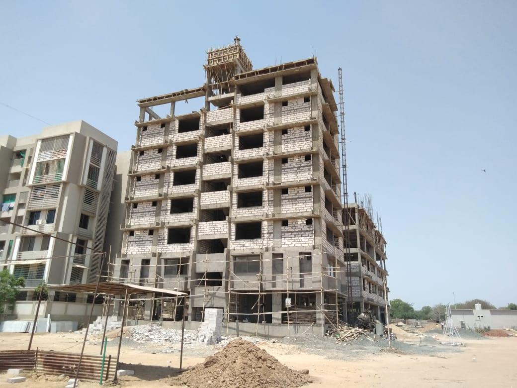 161965_const of real estate project Raajpearl Royal located at Chandkheda, Ahmedabad, Gujarat