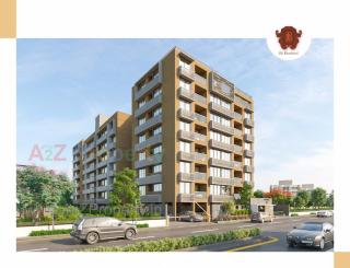 Elevation of real estate project Raajpearl Royal located at Chandkheda, Ahmedabad, Gujarat