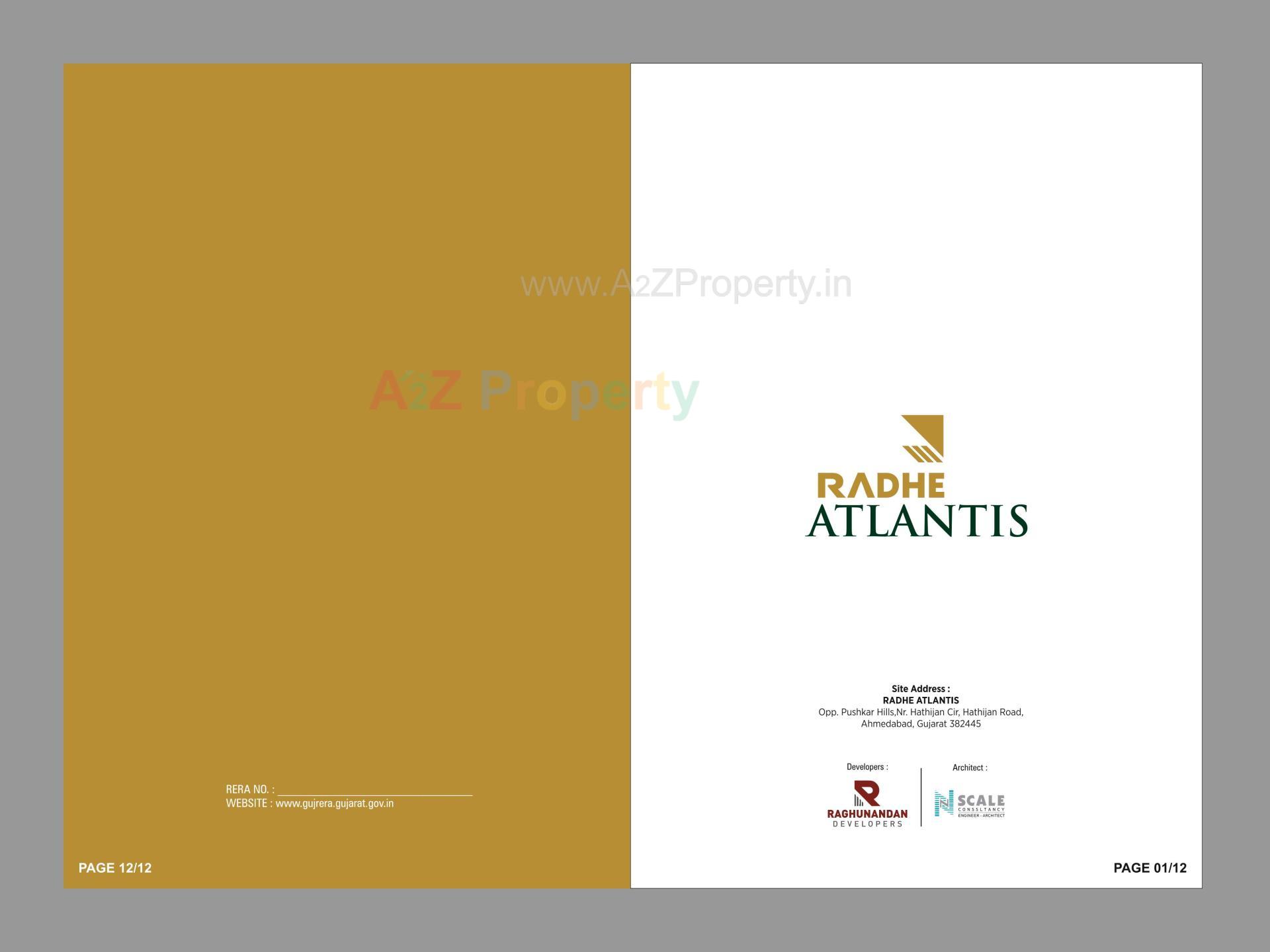  of real estate project Radhe Atlantis located at Hathijan, Ahmedabad, Gujarat