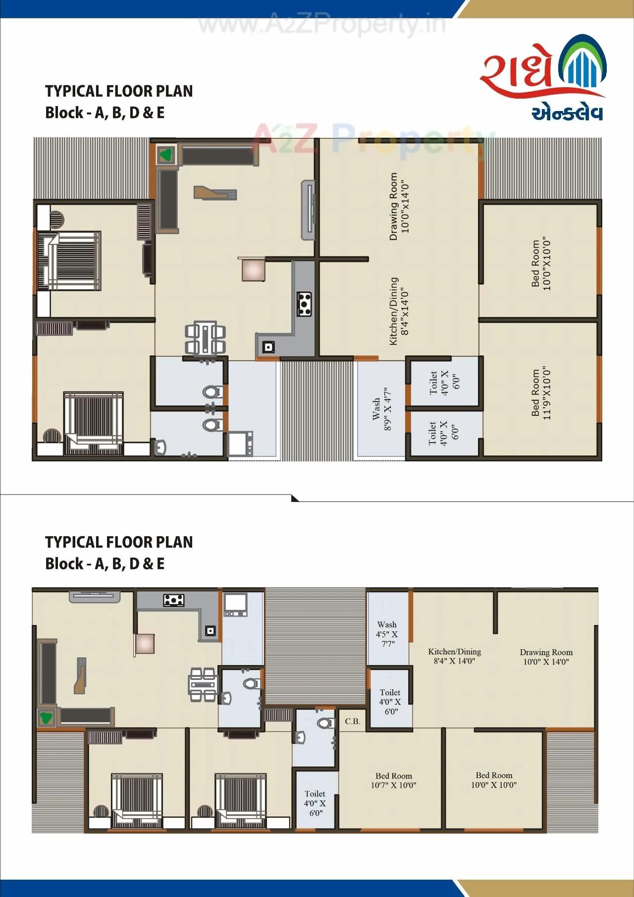 Layout of real estate project Radhe Enclave located at Vatva, Ahmedabad, Gujarat